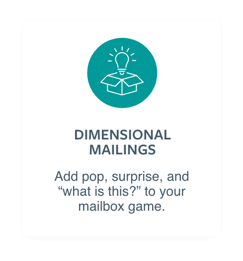 Dimensional Mailings